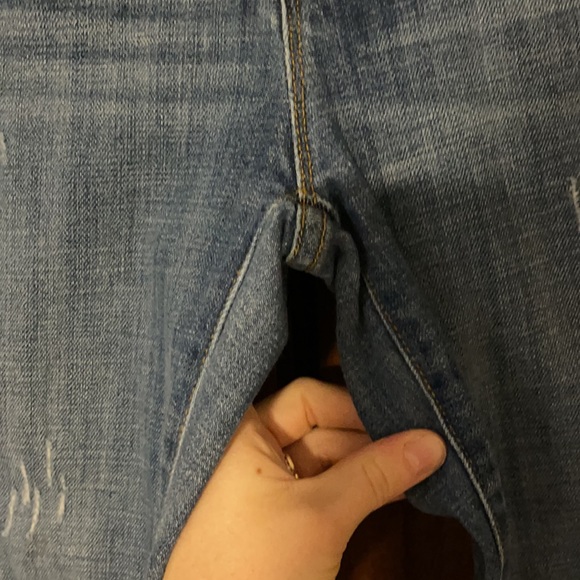 J Crew Toothpick Stretch Jean 27- mid rise - Picture 7 of 9